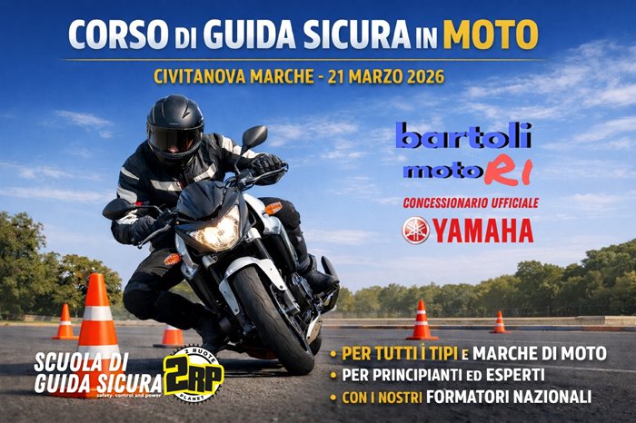 CORSO DI GUIDA SICURA IN MOTO