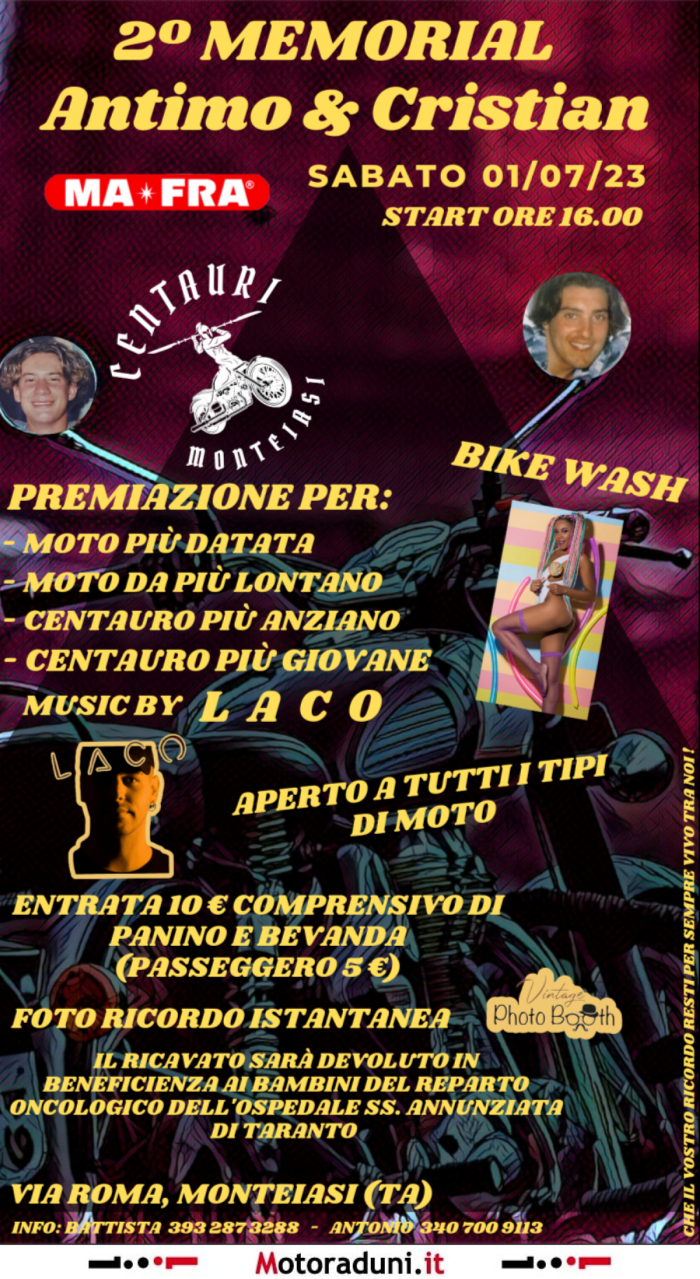 2° MEMORIAL ANTIMO & CRISTIA