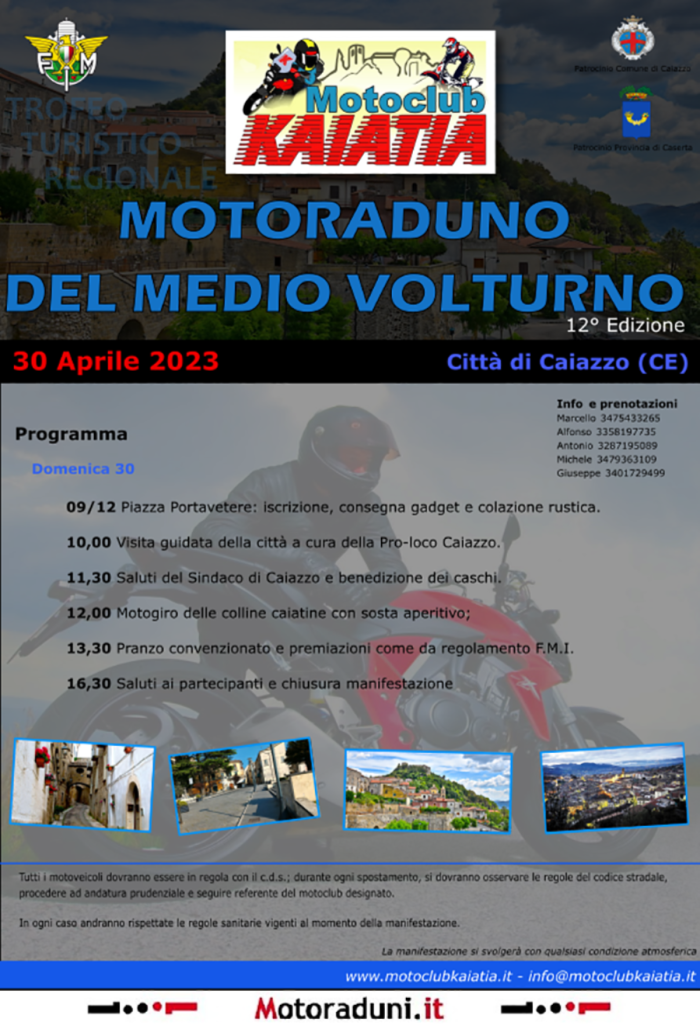 MOTORADUNO DEL MEDIO VOLTURNO
