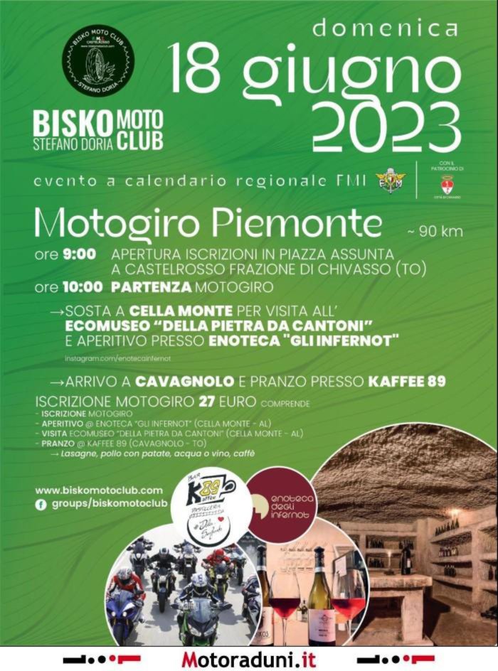 BISKO MC - MOTOGIRO PIEMONTE