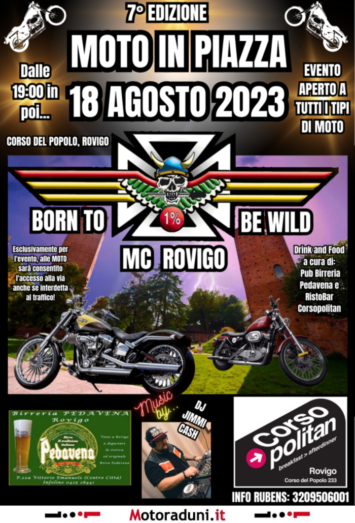 MOTO IN PIAZZA