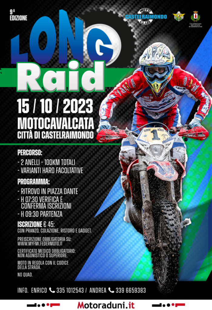 MOTOCAVALCATA LONG RAID